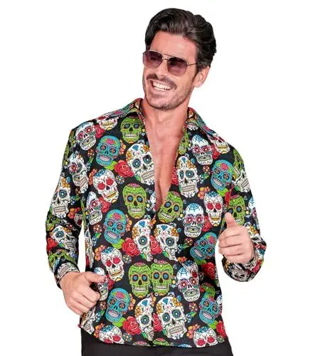 Produktbild: W WIDMANN MILANO Party Fashion - Hemd für Herren, langarm, Herrenhemd, Halloween Verkleidung