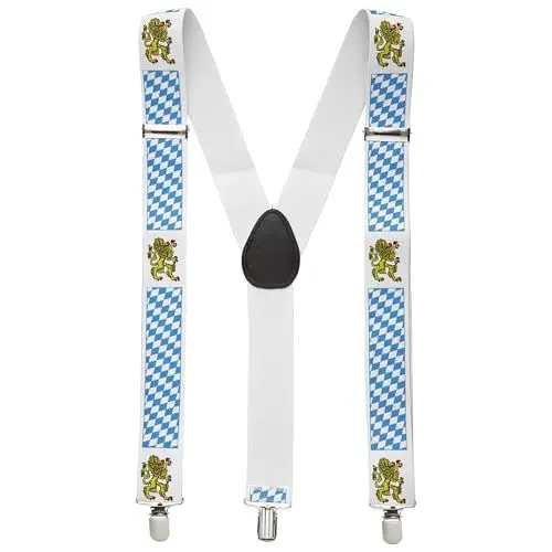 Produktbild: W WIDMANN MILANO Party Fashion - Hosenträger, Kostümzubehör, Accessoire, Bierfest, Volksfest, Karneval