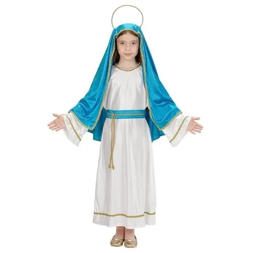 Produktbild: W WIDMANN MILANO Party Fashion - Kinderkostüm Heilige Maria, Krippenspiel, Karneval, Weihnachten, Weihnachtskostüm