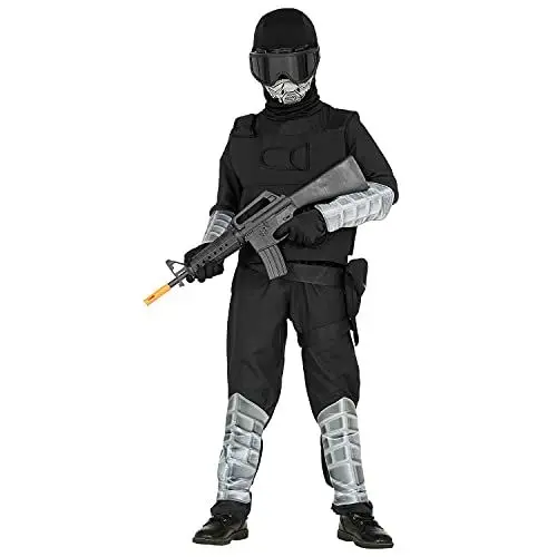 Produktbild: W WIDMANN MILANO Party Fashion - Kinderkostüm Millitär Soldat, Overall, Special Forces, Faschingskostüme