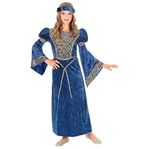 Produktbild: W WIDMANN MILANO Party Fashion - Kinderkostüm Renaissance Dame, Kleid, Mittelalter, Prinzessin, Königin, Faschingskostüme
