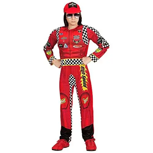 Produktbild: W WIDMANN MILANO Party Fashion - Kinderkostüm Rennfahrer, Overall, Sportler, Faschingskostüme