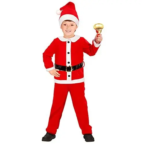 Produktbild: W WIDMANN MILANO Party Fashion - Kinderkostüm Santa Boy, Weihnachtsmann, Santa Claus, Weihnachtskostüm