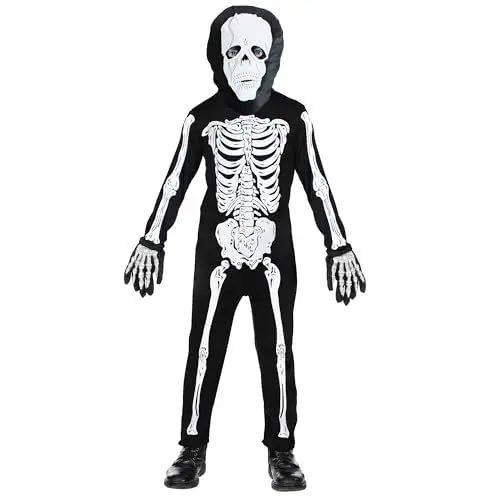 Produktbild: W WIDMANN MILANO Party Fashion - Kinderkostüm Skelett, Day of the Dead, Skeleton, Halloween, Faschingskostüme