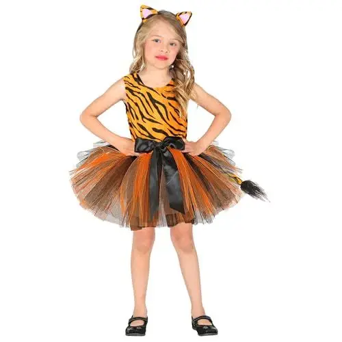 Produktbild: W WIDMANN MILANO Party Fashion - Kinderkostüm Tier, Kleid mit Tutu, Haarreif, Tierkostüm, Faschingskostüme