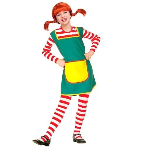 Produktbild: W WIDMANN MILANO Party Fashion - Kinderkostüm Wirbelwind, Kleid, Freches Mädchen, Faschingskostüme