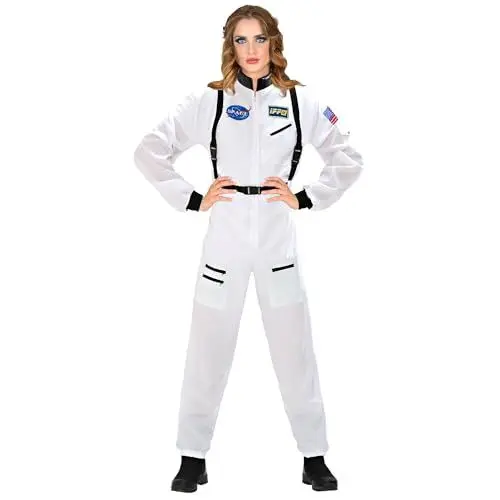 Produktbild: W WIDMANN MILANO Party Fashion - Kostüm Astronautin, Raumanzug, Overall, Weltall, Space Girl, Raumfahrer, Faschingskostüme