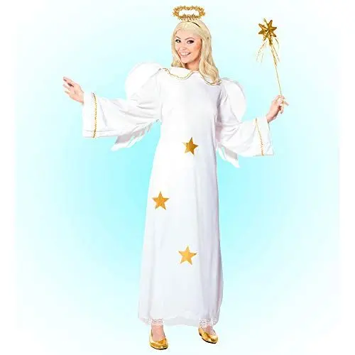 Produktbild: W WIDMANN MILANO Party Fashion - Kostüm Engel, Kleid, Flügel, Heiligenschein, Weihnachten, Krippenspiel, Karneval