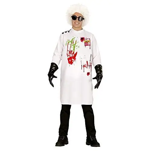 Produktbild: W WIDMANN MILANO Party Fashion - Kostüm Mad Scientist, Laborkittel, Handschuhe, verrückter Wissenschaftler, Psycho, Karneval, Mottoparty