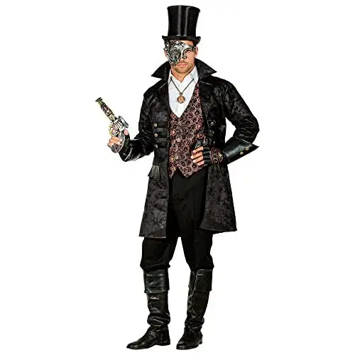 Produktbild: W WIDMANN MILANO Party Fashion - Kostüm Mantel in Lederoptik, für mehrere Charaktere, Steampunk, Pirat, Rockstar
