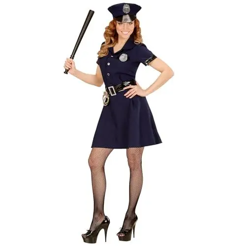 Produktbild: W WIDMANN MILANO Party Fashion - Kostüm Polizistin, Kleid, Polizei Uniform, Wachtmeister