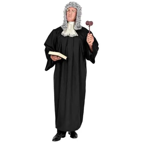 Produktbild: W WIDMANN MILANO Party Fashion - Kostüm Richter, Toga, Beruf, Gericht, Jurist, Faschingskostüme