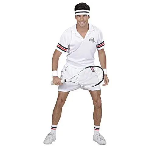 Produktbild: W WIDMANN MILANO Party Fashion - Kostüm Tennisspieler, Sportler, Tennis Outfit, Karneval, Mottoparty
