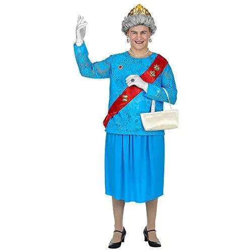 Produktbild: W WIDMANN MILANO Party Fashion - Kostüm The Queen, Männerkleid, Königsfamilie, Royals, Faschingskostüme
