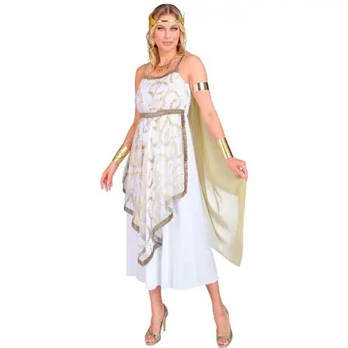 Produktbild: W WIDMANN MILANO Party Fashion - Kostüm griechische Göttin, Kleid, Götter, Athene, Olympia, Römerin, ägyptische Königin, Cleopatra