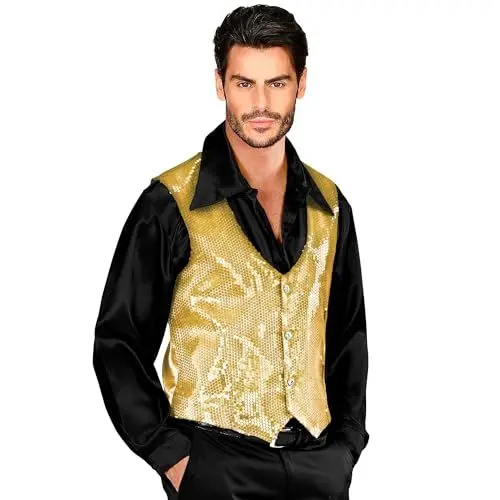 Produktbild: W WIDMANN MILANO Party Fashion - Paillettenweste, Showmen, Faschingskostüme