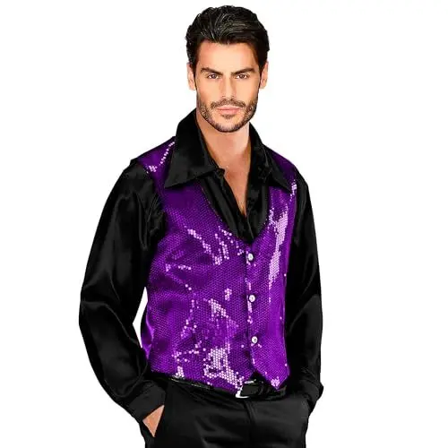 Produktbild: W WIDMANN MILANO Party Fashion - Paillettenweste, Showmen, Faschingskostüme