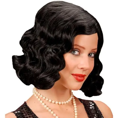 Produktbild: W WIDMANN MILANO Party Fashion - Perücke Goldene Zwanziger, 20er & 30er Jahre, Charleston, Flapper, Karneval