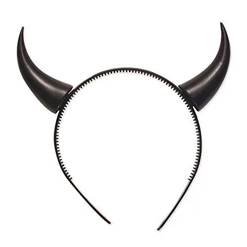 Produktbild: W WIDMANN MILANO Party Fashion - Teufelshörner, Haarreifen, Kopfbedeckung, Teufel, Hölle, Mottoparty, Karneval, Halloween
