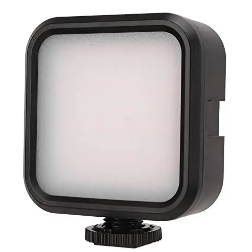 Produktbild: W62 LED-Videoleuchte, 3000 Bis 7000 K Kameraleuchte, Taschen-Fülllicht für Außenaufnahmen, LED-Fülllicht, 3 Farbtemperatur-Kamerablitz für Fotografie Selfie