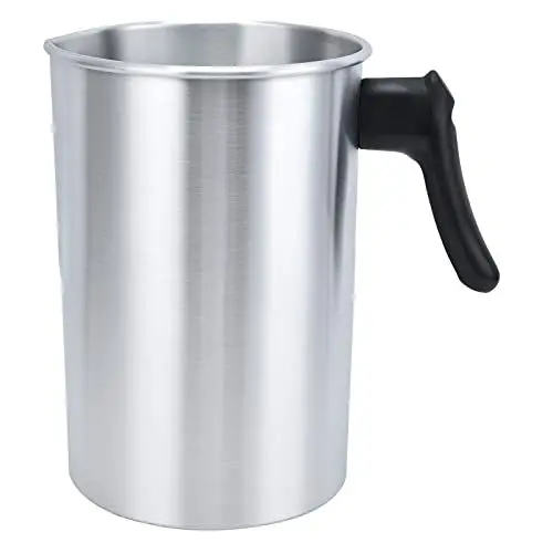Produktbild: Edelstahl Kerzenschmelztopf, 3L Kerzenherstellungs-Kits Kerzenherstellungs-Ausgießtopf, Aluminium-Kerzenherstellungs-Wachsbehälter, Krug Kerzen Schmelztopf für Heimwerkerbedarf