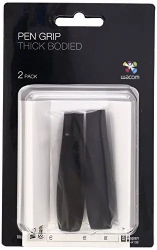 Produktbild: Wacom ACK-30002 Wide Bodied Pen Grip Grafiktablett-Eingabestift-Halter schwarz