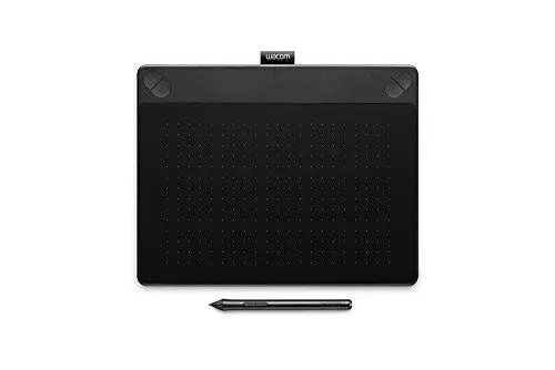 Produktbild: Wacom Intuos Art Small Black Grafik-Tablett (für digitales Malen, Stift-Tablett mit druckempfindlichem Stift und Multitouch-Oberfläche, Kompatibel mit Mac und Windows)