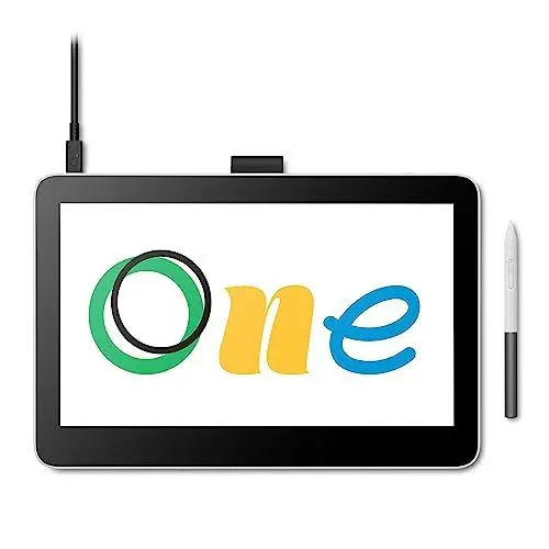 Produktbild: Wacom One 13 Touch Zeichentablett mit 13,3-Zoll-Multi-Touch-Bildschirm, Full-HD, 99% sRGB, inkl. batterielosem EMR-Stift, für Windows, Mac, Chromebook und Android – perfekt für kreative Einsteiger