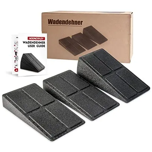 Produktbild: Wadendehner 3er Set, Mobilisationskeil geeignet für Wadenstrecker, Beinstrecker, Plantarstretching, Plantarfasziitis und Achillessehnenentzündung Lösungen