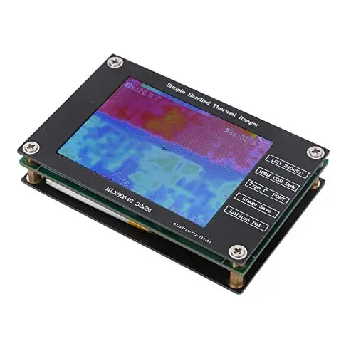 Produktbild: Wärmebildkamera, Infrarotkamera, Digital, Tragbar, Multifunktional, 2,8 Zoll LCD-Bildschirm, Wärmebildkamera, Paranormale Ausrüstung, Geisterjagdkamera, Flir-Viewer,