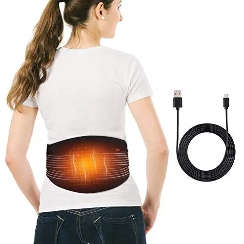 Produktbild: Wärmegürtel Rücken,Heizkissen Gürtel für Rücken,Massagegürtel Taille mit Wärmefunktion,Wärme-Gürtel mit Rücken-Therapie, Heizkissen Bauch,Lendenwirbelsäule