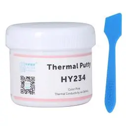 Produktbild: Wärmeleitpaste Tragbare HY204 Rosa Hochleistungs Wärmeleitpaste Für CPU VGA Chipsatz PC Komponenten (100g)