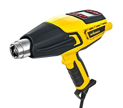 Produktbild: Wagner Heißluftpistole FURNO 500 - max. 600°C, 2000 W, Luftmenge 800 l/min, ergonomischer Handgriff inkl. Zentrier- und Abstrahldüse & LED-Anzeige