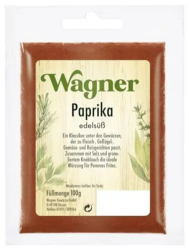 Produktbild: Wagner Gewürze Paprika edelsüß, 100 g