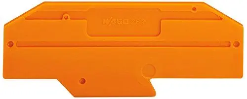 Produktbild: Wago 282-333 Abschlussplatte (100-er Pack)