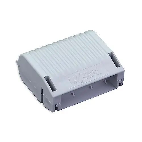 Produktbild: WAGO Gelbox 207-1432 für max. 6 mm²-Klemmen, 3 Stück, Abzweig für Aderleitung mit Gel, wasserdicht, feuchtigkeitsschutz für Verbindungsklemmen, IPX8-zertifiziert