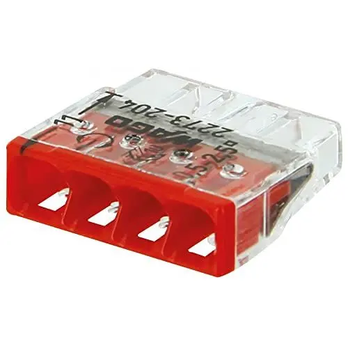 Produktbild: WAGO® Klemme, 4-Leiter, Verbindungsdosenklemme, 2273-204/996-020 (20 Stück)