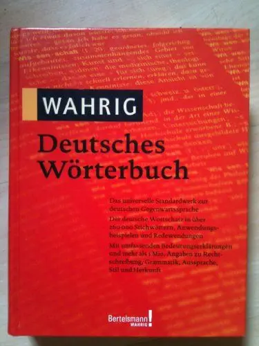 Produktbild: WAHRIG Deutsches Wörterbuch