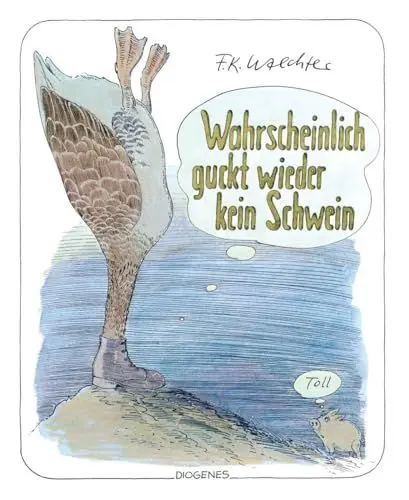 Produktbild: Wahrscheinlich guckt wieder kein Schwein (Kunst)