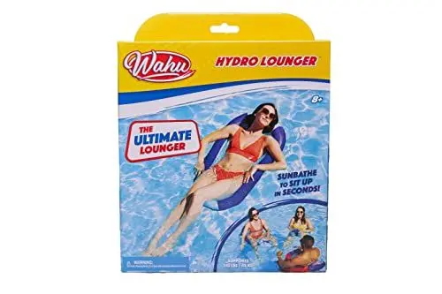 Produktbild: Wahu Hydro Lounger, Pool Luftmatratze ab 8 Jahren, einfaches aufblasbares Poolspielzeug