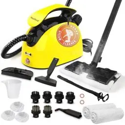 Produktbild: Waitbird Mehrzweck Dampfreiniger,Dampfreiniger für alles-21-teiliges Zubehör,Dampfreiniger Handgerät und Schultergurt,Reinigen Sie,polstermöbel,Sofa,fliesen,boden,fenster,auto,polster - steam cleaner