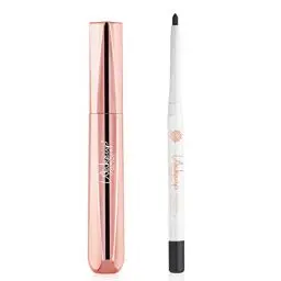 Produktbild: Wakeup Cosmetics - Perfect Eyes Kit - Enthält 1 Lang anhaltender wasserfester Eyeliner, Farbe Thunder + 1 Volume Up Mascara, Extra-Volumen Mascara Effekt Falsche Wimpern, Farbe Schwarz
