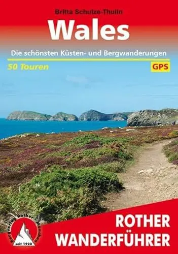 Produktbild: Wales: Die schönsten Küsten- und Bergwanderungen. 50 Touren. Mit GPS-Tracks (Rother Wanderführer)