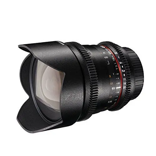 Produktbild: Walimex Pro 10mm 1:3,1 VCSC-Weitwinkelobjektiv für Canon EF-S Objektivbajonett schwarz (manueller Fokus, für APS-C Sensor gerechnet, IF, Zahnkranz, stufenlose Blendeneinstellung)