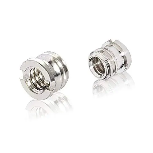 Produktbild: Walimex Pro Gewindeadapter 1/4 auf 3/8 Zoll Krempe Silber