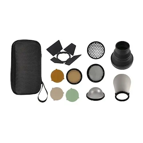 Produktbild: Walimex pro Mover 200 Accessory Kit - 13-teiliges Lichtformer Set für individuelle Blitzergebnisse