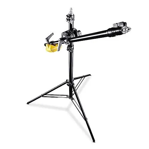 Produktbild: Walimex pro WT-501 Galgenstativ (max. Höhe ca. 175 cm und Belastbarkeit ca. 5 kg), Schwarz