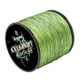 Produktbild: Waline Super Strong 300m 500m PE Geflochtene Angelschnur 8 Stränge Multifilament Angelschnur 20lb-80lb Meeresfischen Geflochtene Schnur (Armeegrün, 80lb/0.50mm/ 300m(328yds))
