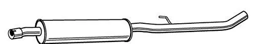 Produktbild: Walker 22779 Mittelschalldämpfer