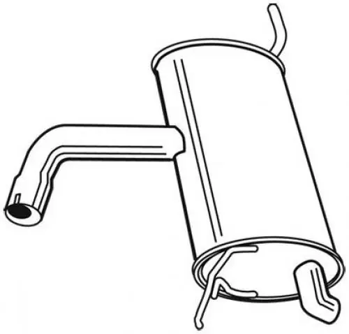 Produktbild: Walker 23005 Endschalldämpfer